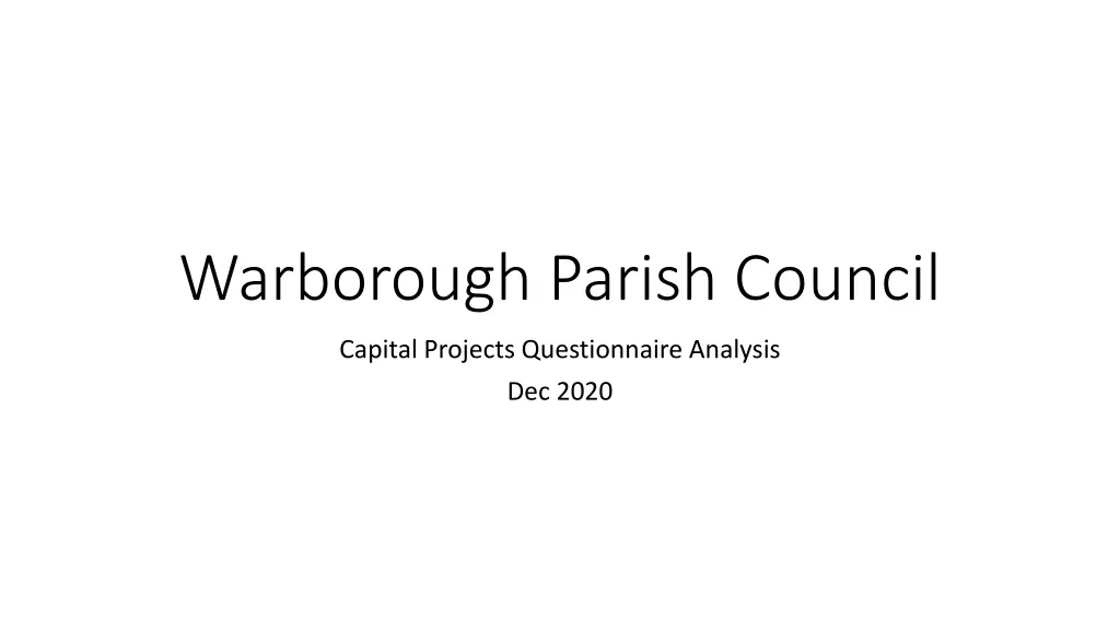 warborough parish council n.w