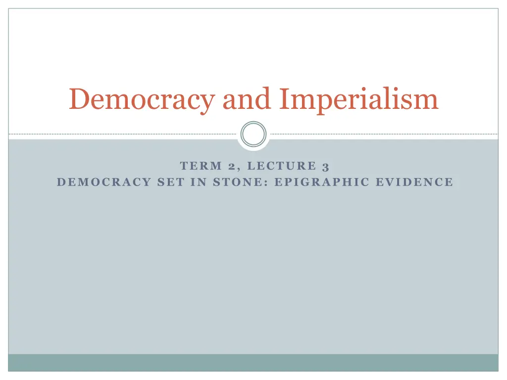 democracy and imperialism n.w