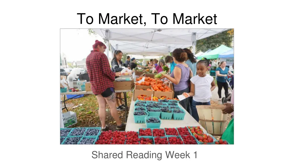 to market to market n.w