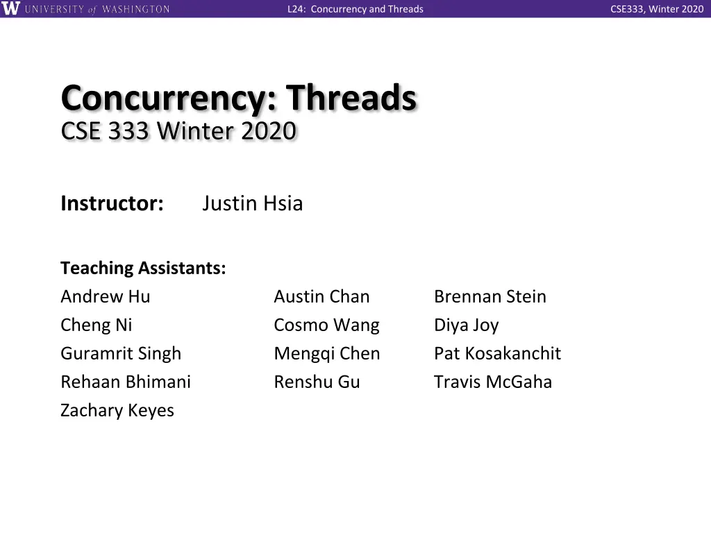 l24 concurrency and threads n.w