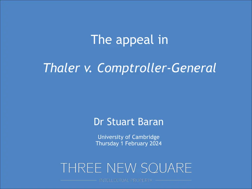 the appeal in n.w