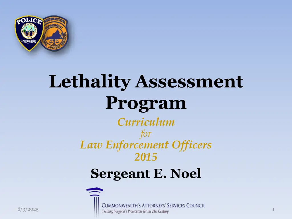 lethality assessment program curriculum n.w