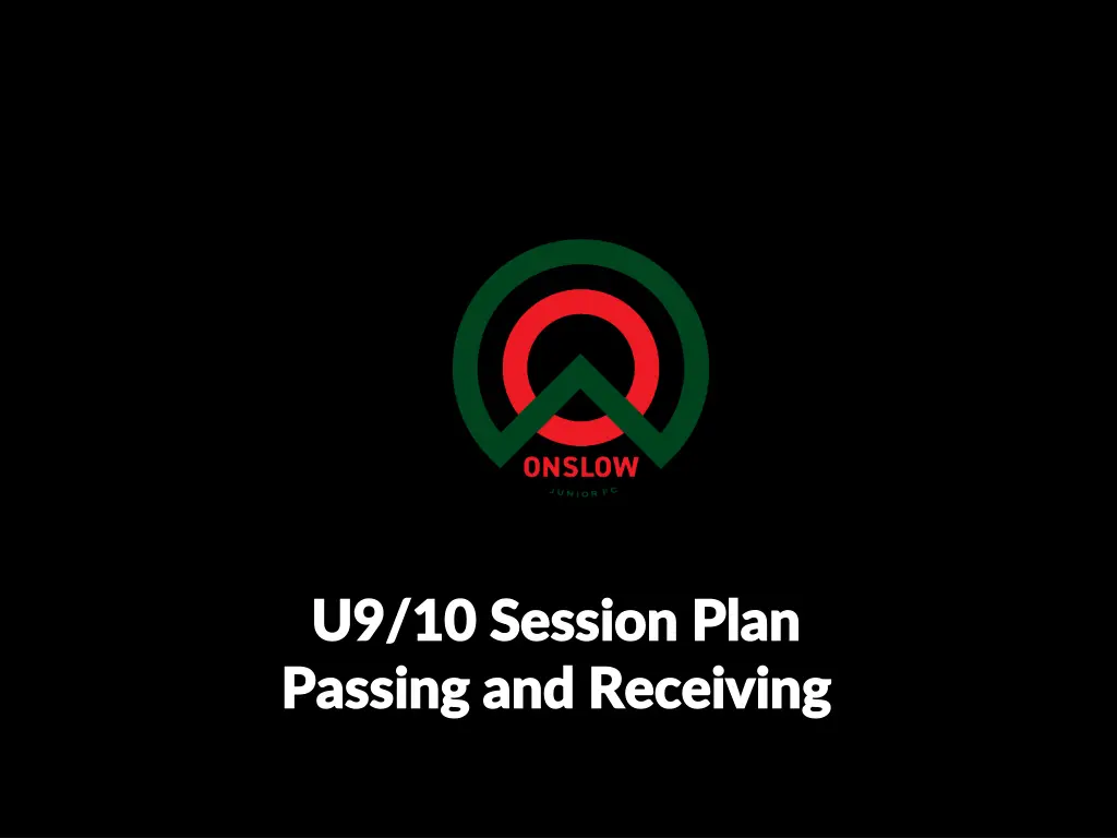 u9 10 session plan u9 10 session plan passing n.w