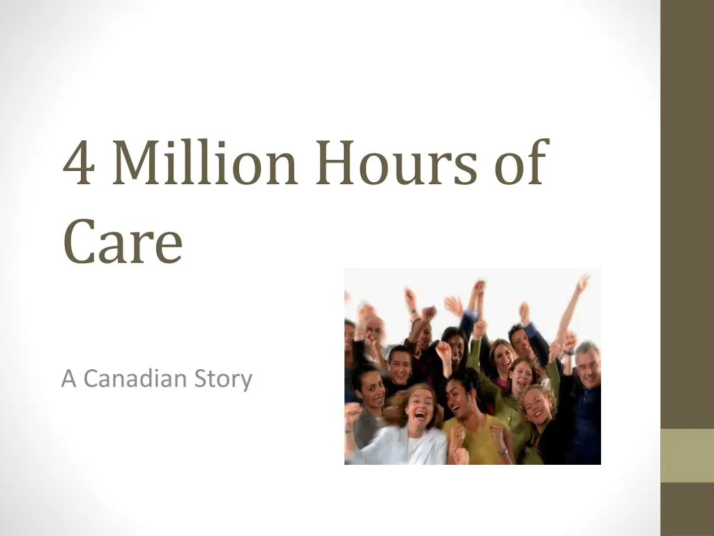 4 million hours of care n.w