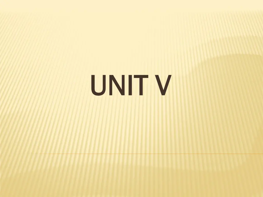 unit v unit v n.w