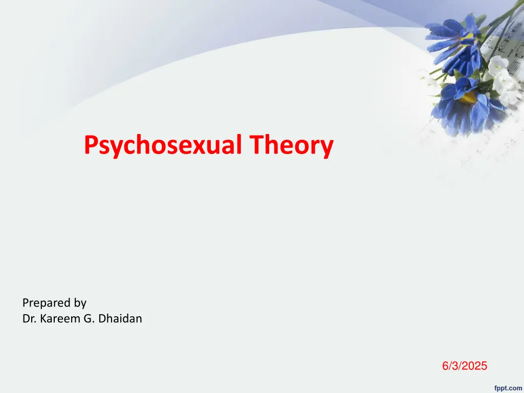 psychosexual theory n.w