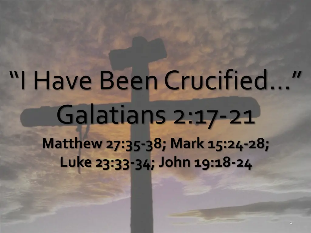 i have been crucified galatians 2 17 21 matthew n.w