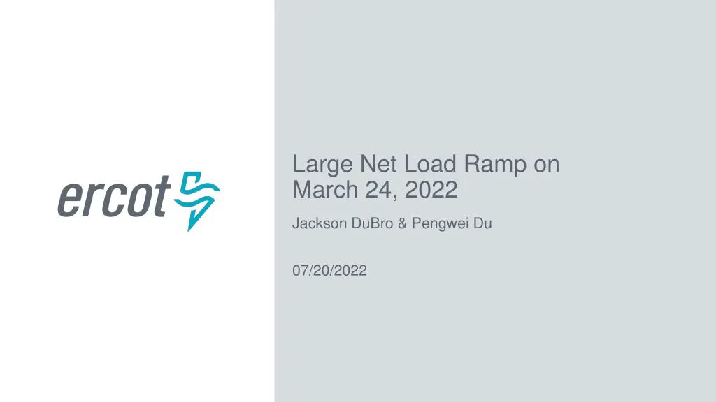 large net load ramp on march 24 2022 n.w