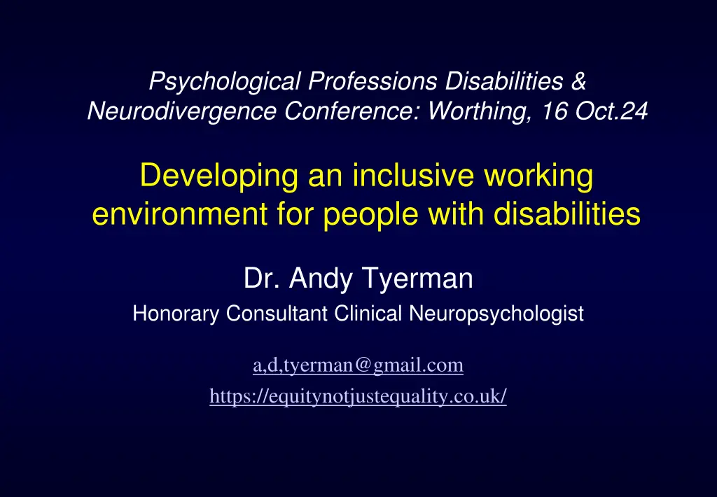 psychological professions disabilities n.w