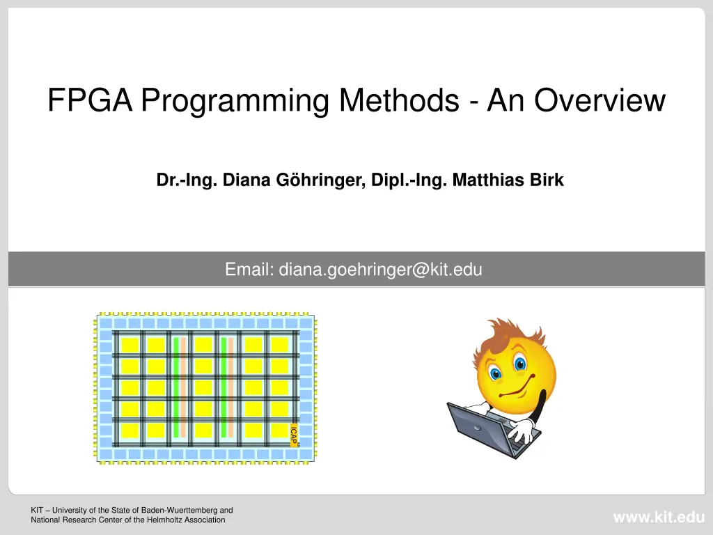 fpga programming methods an overview n.w