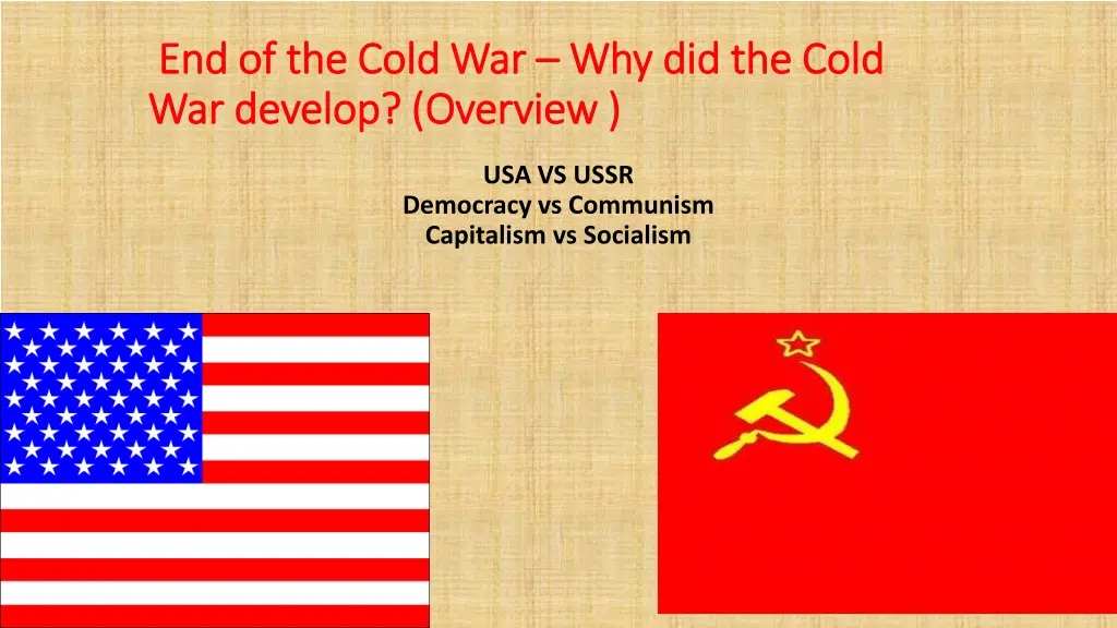 end of the cold war end of the cold n.w