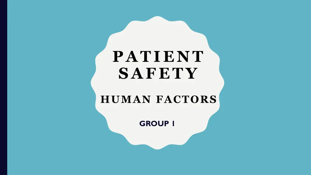 patient safety n.w