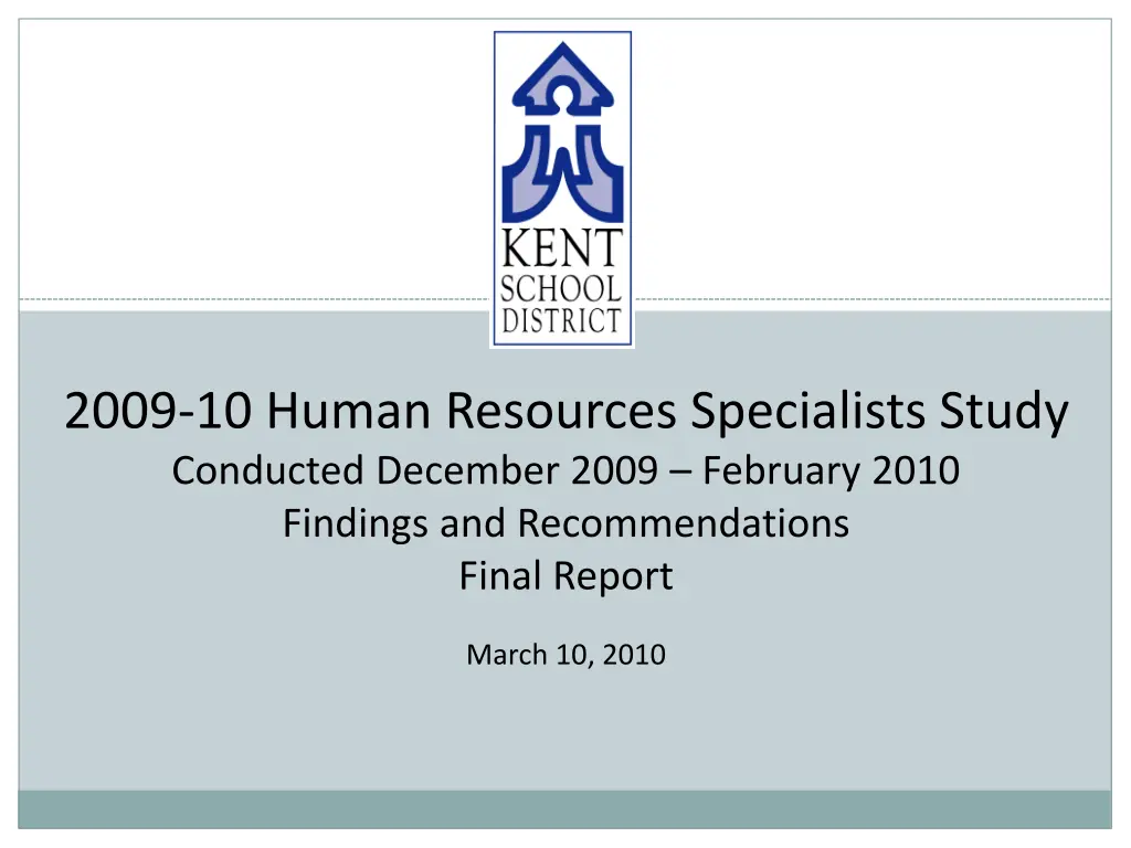2009 10 human resources specialists study n.w