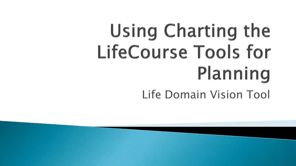 life domain vision tool n.w