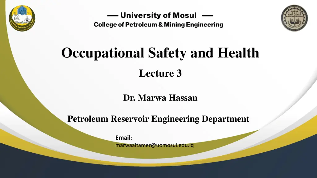 occupational safety and health n.w