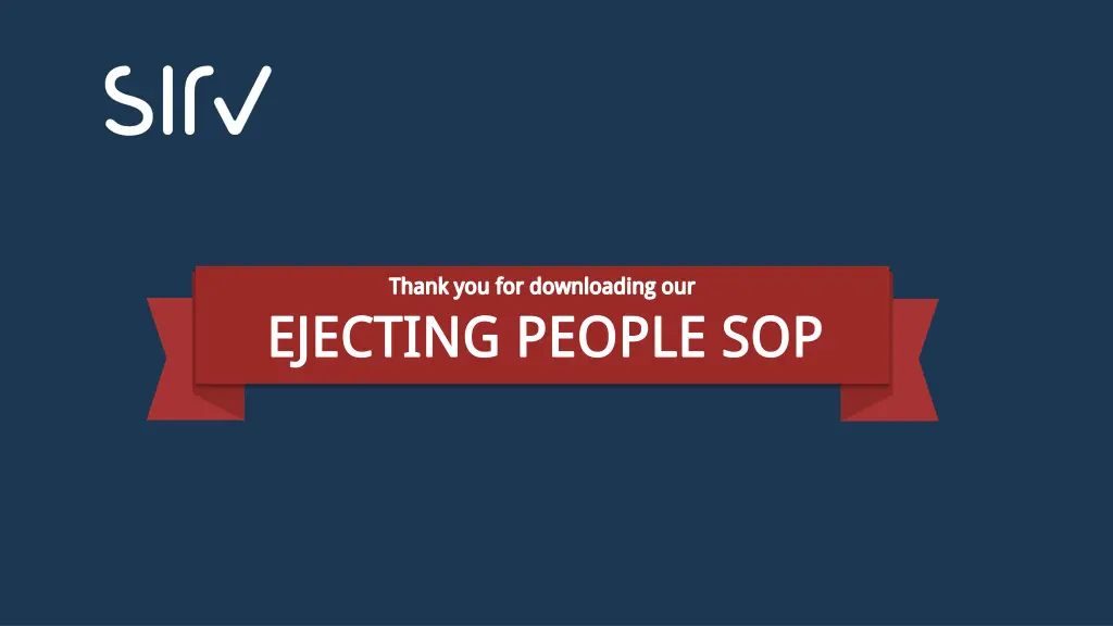 thank you for downloading our ejecting people sop n.w