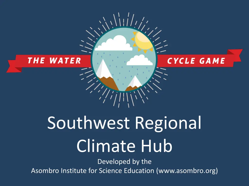 southwest regional climate hub developed n.w