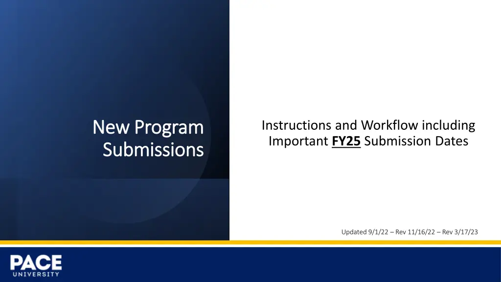 new program new program submissions submissions n.w