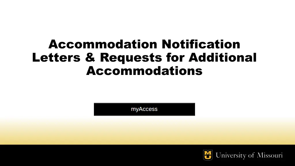 accommodation notification letters requests n.w