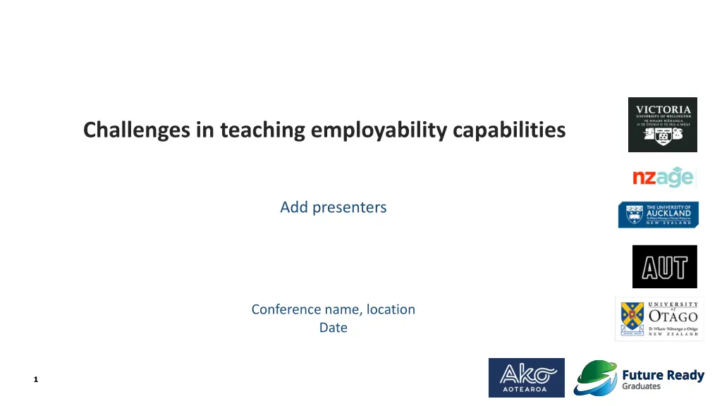 challenges in teaching employability capabilities n.w