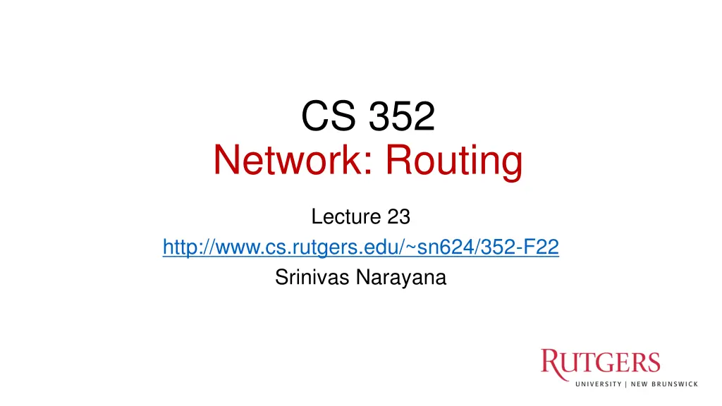 cs 352 n.w