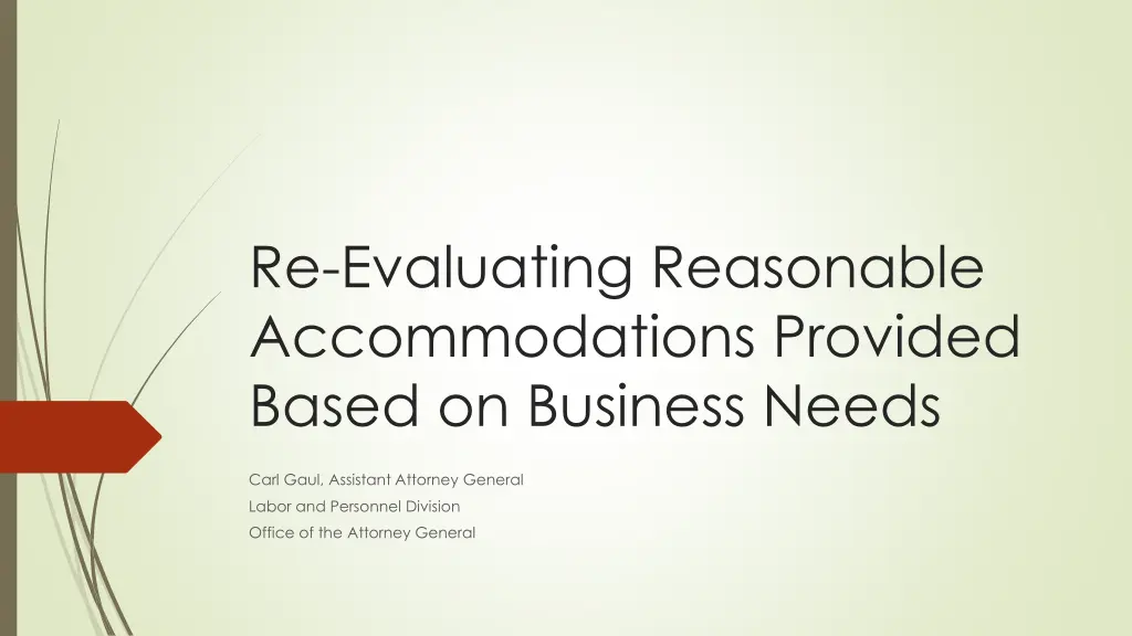 re evaluating reasonable accommodations provided n.w