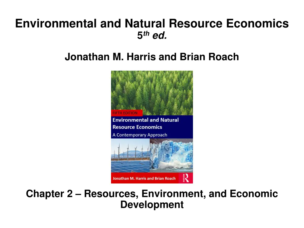 environmental and natural resource economics n.w