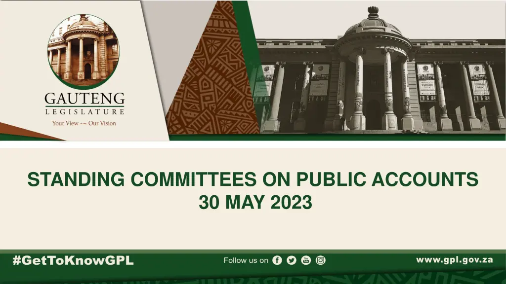 standing committees on public accounts 30 may 2023 n.w