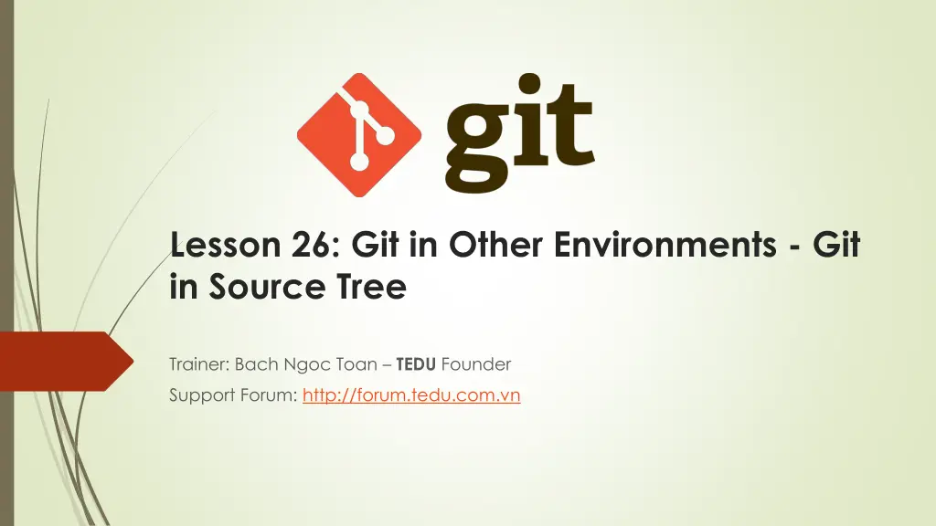 lesson 26 git in other environments git in source n.w