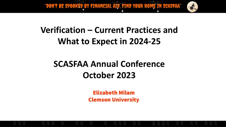 Navigating Financial Aid Verification for 2024-25