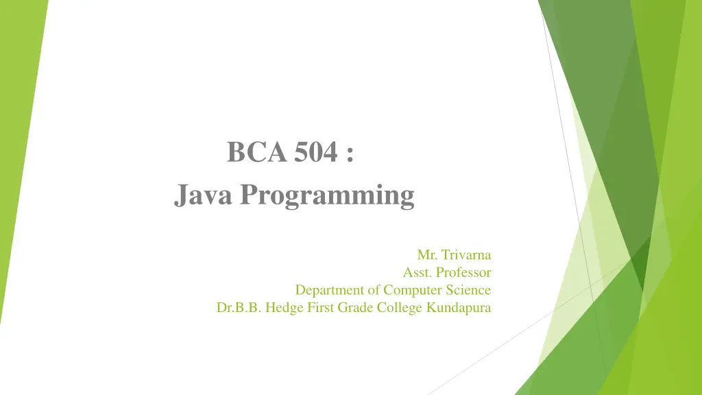 bca 504 java programming n.w