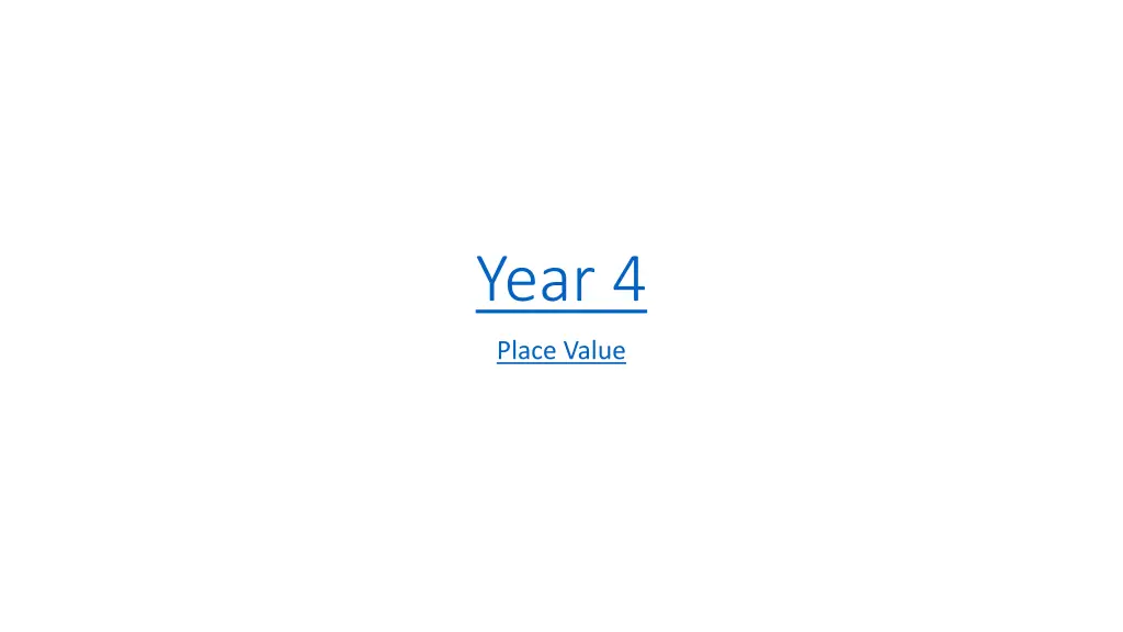 year 4 n.w