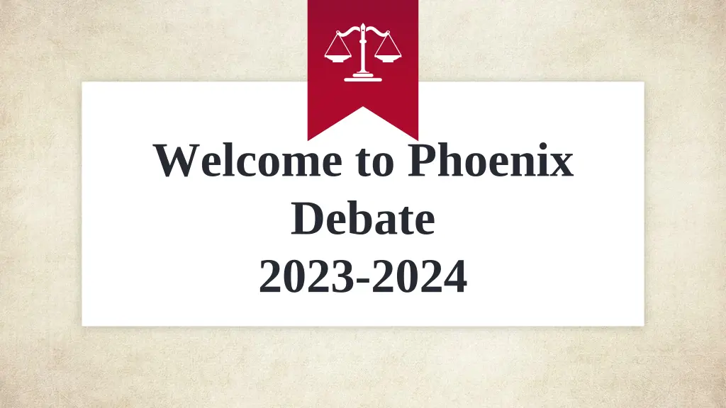 welcome to phoenix debate 2023 2024 n.w