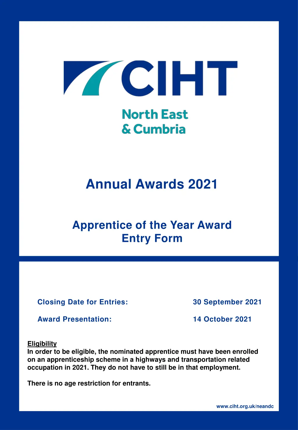 annual awards 2021 n.w