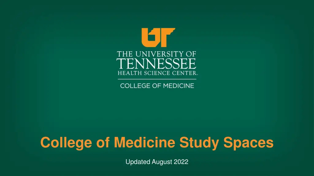 college of medicine study spaces n.w