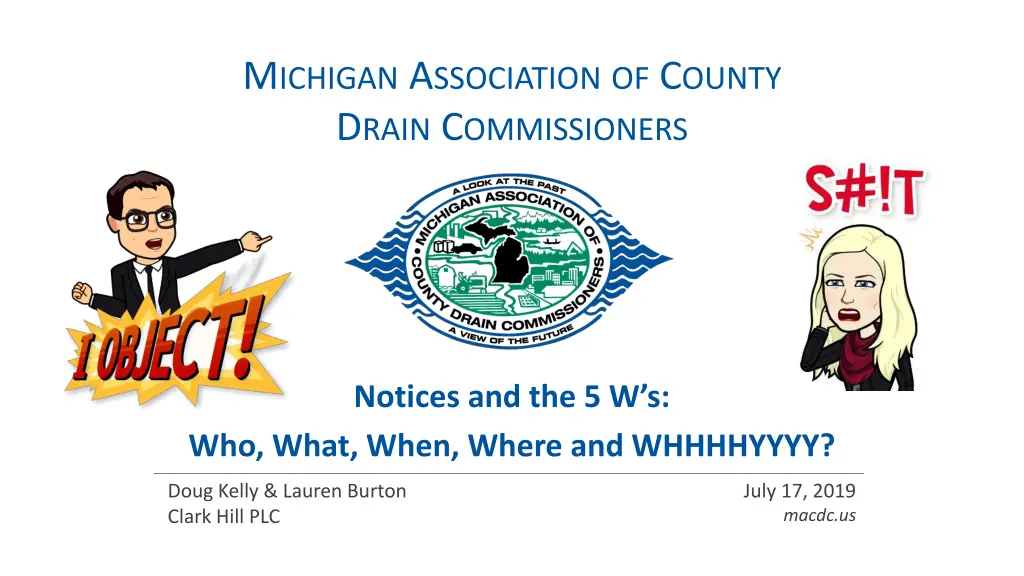 m ichigan a ssociation of c ounty d rain n.w