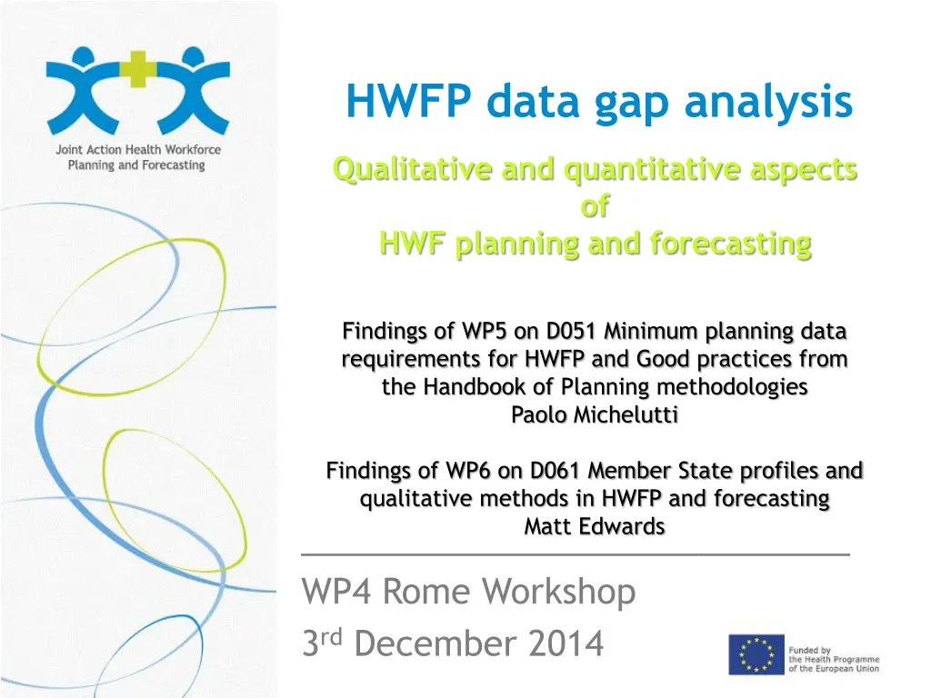 hwfp data gap analysis n.w