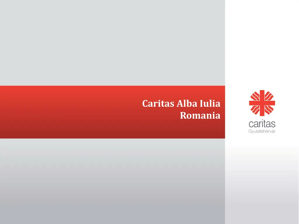 caritas alba iulia romania n.w
