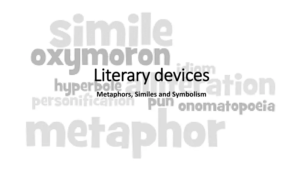 literary devices literary devices n.w
