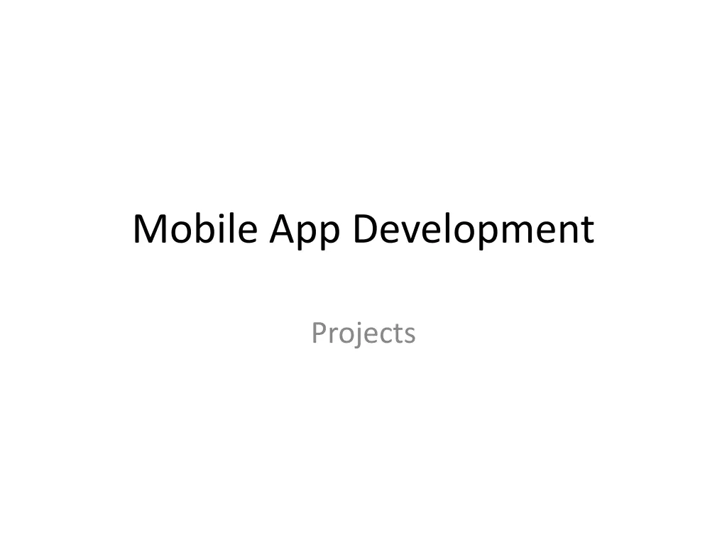 mobile app development n.w