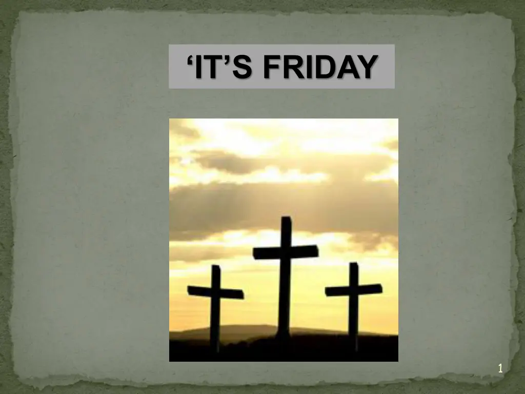 it s friday n.w