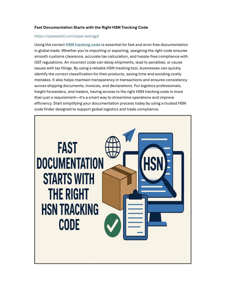 fast documentation starts with the right n.w