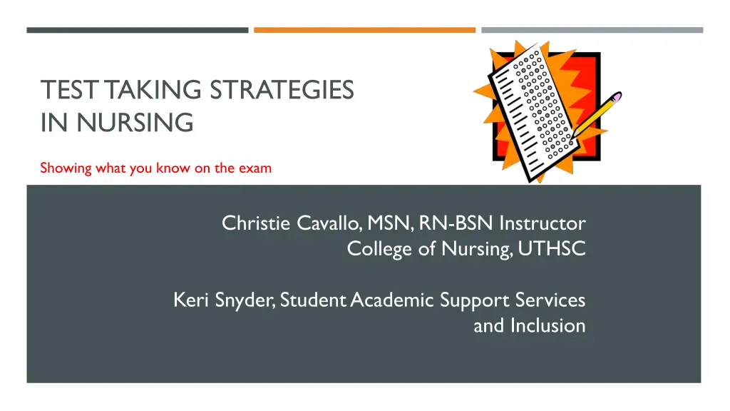 test taking strategies in nursing n.w