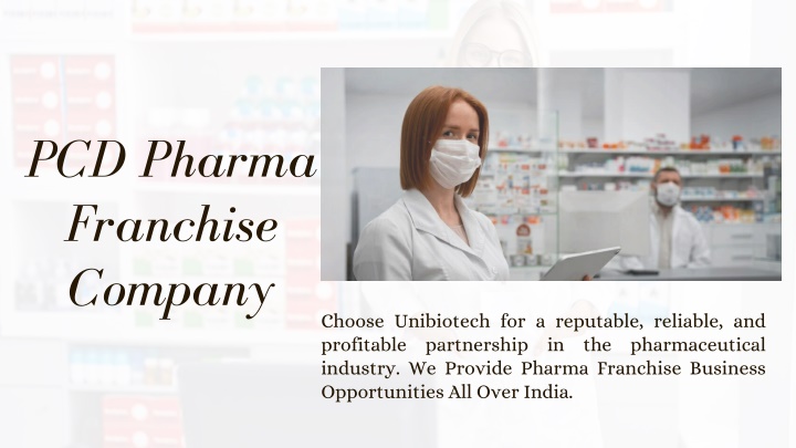 pcd pharma franchise company n.w