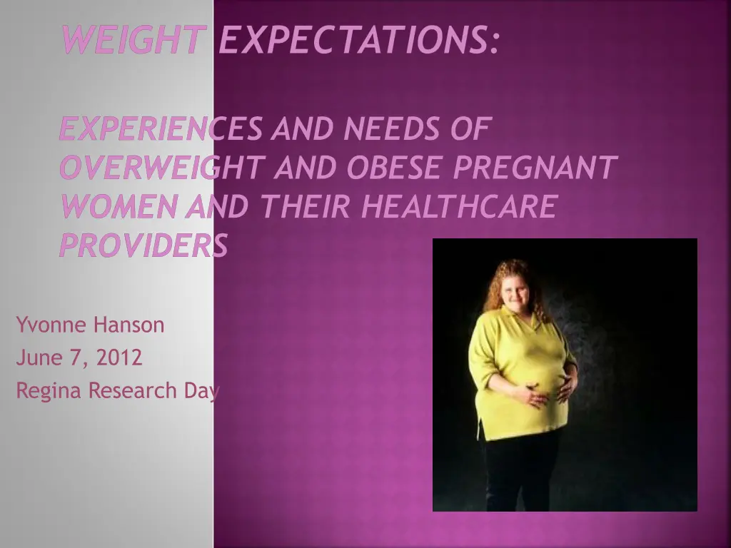 weight expectations n.w