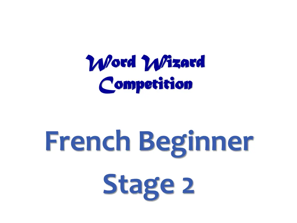 word wizard word wizard competition competition n.w