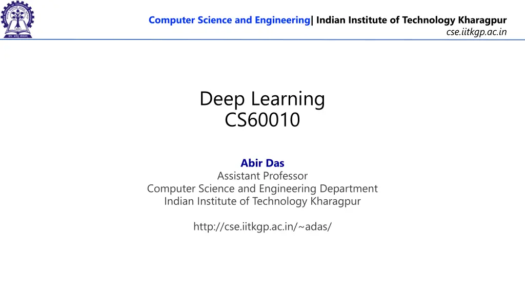 computer science and engineering indian institute n.w