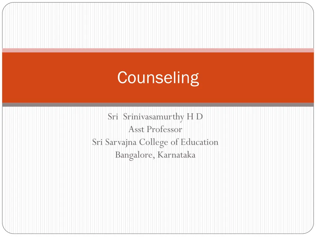 counseling n.w