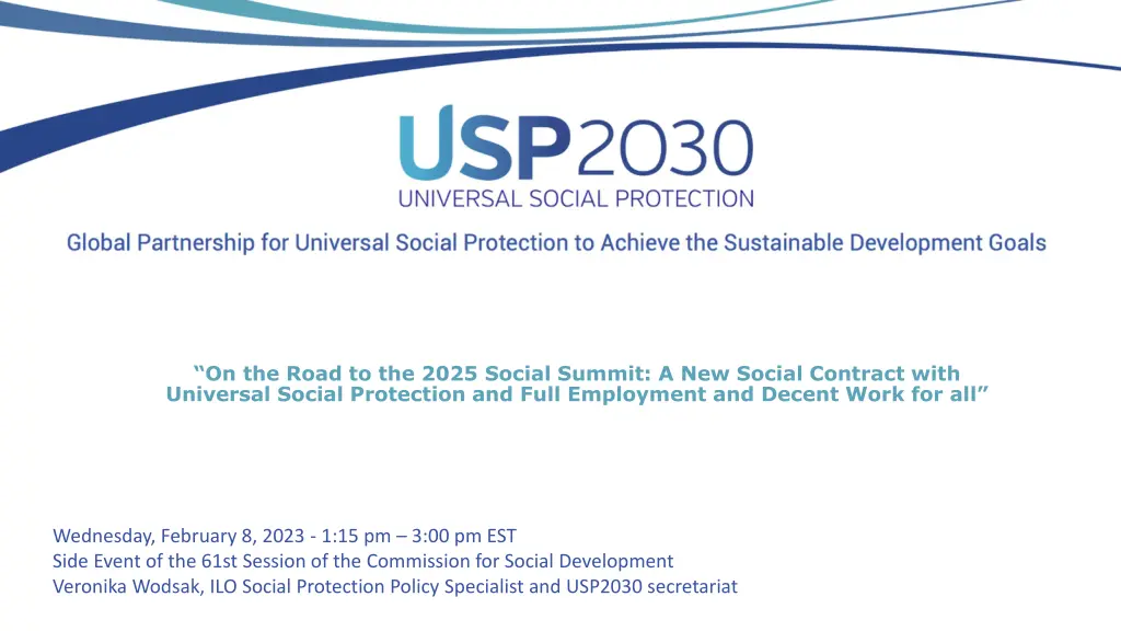 on the road to the 2025 social summit n.w