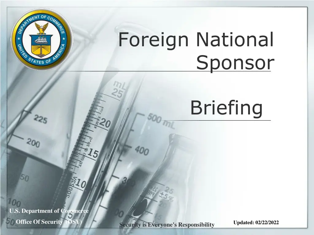 foreign national sponsor n.w